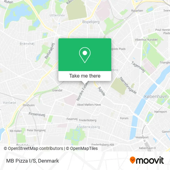 MB Pizza I/S map