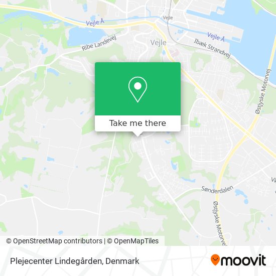 Plejecenter Lindegården map