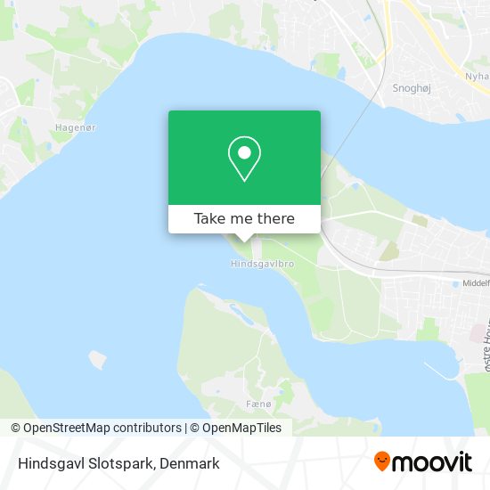 Hindsgavl Slotspark map