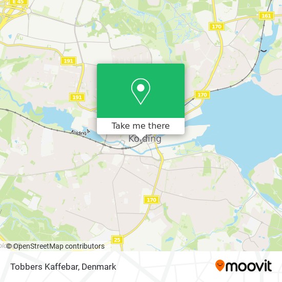 Tobbers Kaffebar map