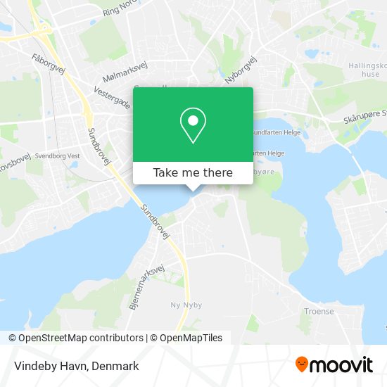 Vindeby Havn map