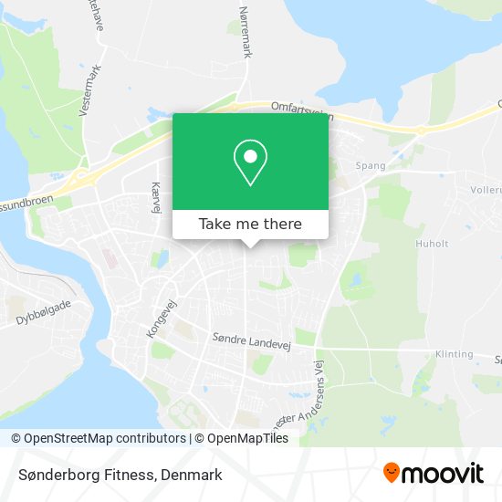 How to get to Sønderborg Fitness in Sønderborg Bus or Train?