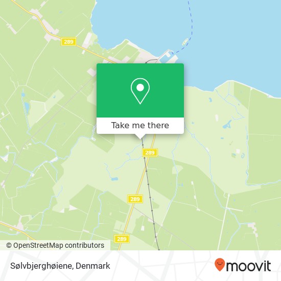 Sølvbjerghøiene map