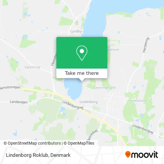 Lindenborg Roklub map