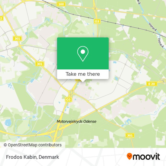 Frodos Kabin map