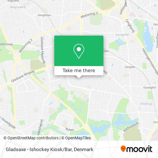 Gladsaxe - Ishockey Kiosk/Bar map