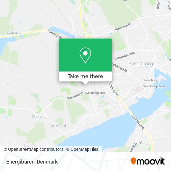 Energibaren map