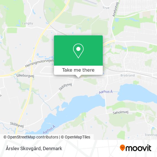 Årslev Skovgård map