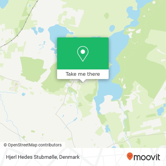 Hjerl Hedes Stubmølle map
