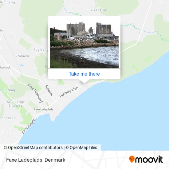 Faxe Ladeplads map