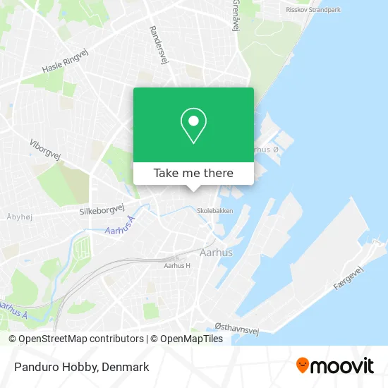 Panduro Hobby map