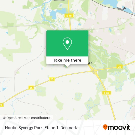 Nordic Synergy Park, Etape 1 map