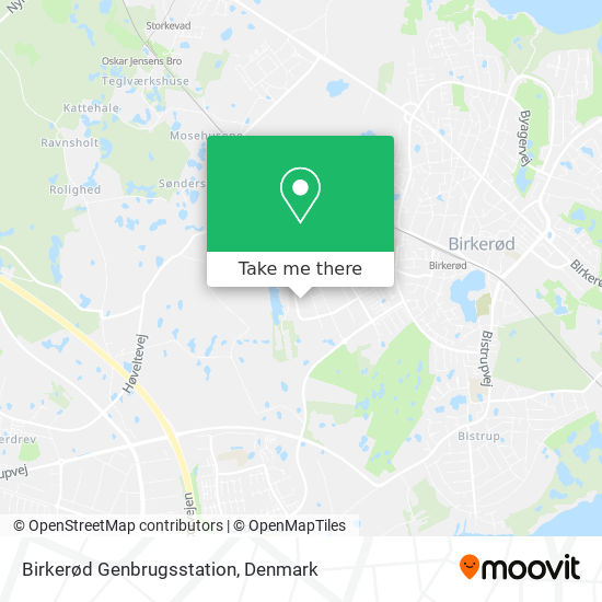 Birkerød Genbrugsstation map