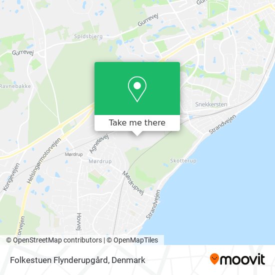 Folkestuen Flynderupgård map
