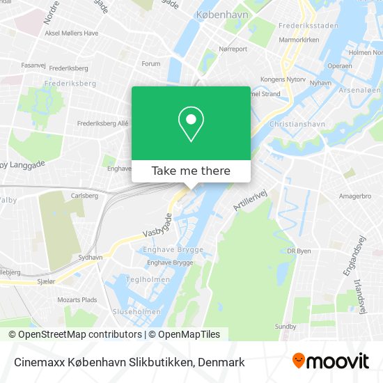 Cinemaxx København Slikbutikken map