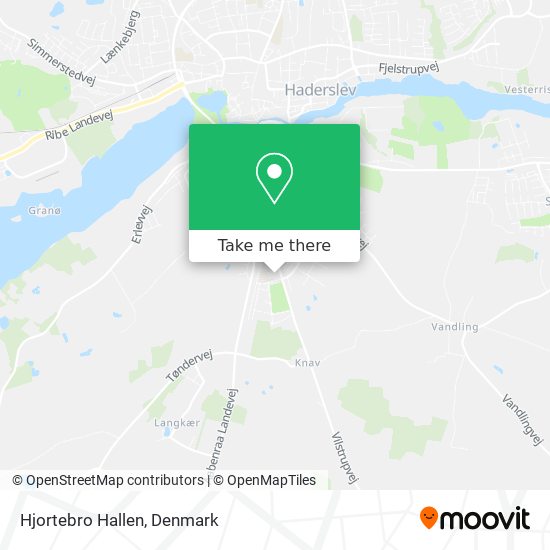 Hjortebro Hallen map