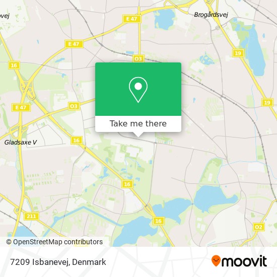 7209 Isbanevej map