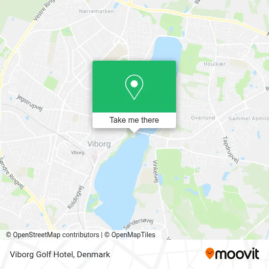Viborg Golf Hotel map