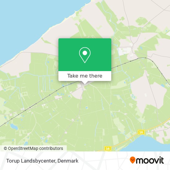 Torup Landsbycenter map