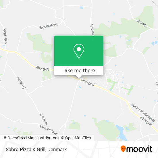 Sabro Pizza & Grill map