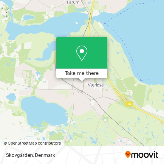 Skovgården map