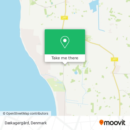 Dækagergård map