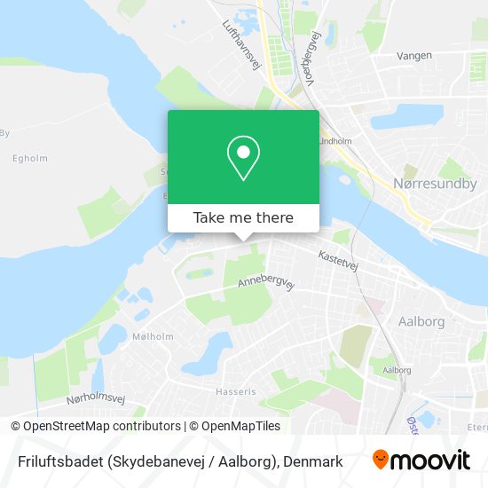 Friluftsbadet (Skydebanevej / Aalborg) map