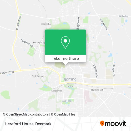 Hereford House map