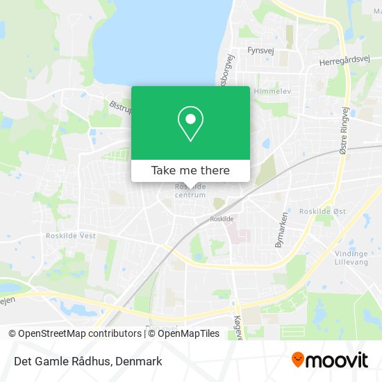 Det Gamle Rådhus map