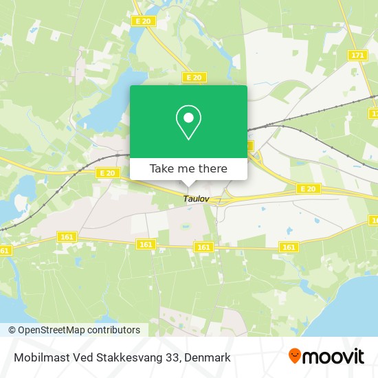 Mobilmast Ved Stakkesvang 33 map