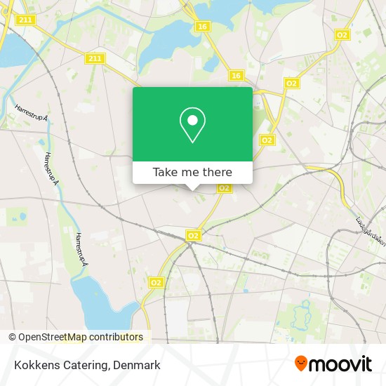 Kokkens Catering map