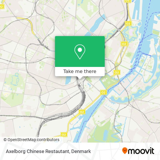 Axelborg Chinese Restautant map