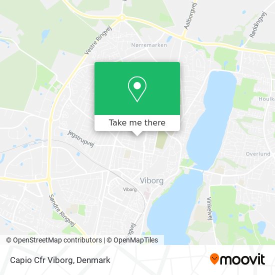 Capio Cfr Viborg map