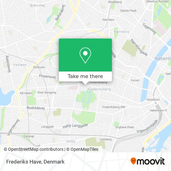 Frederiks Have map