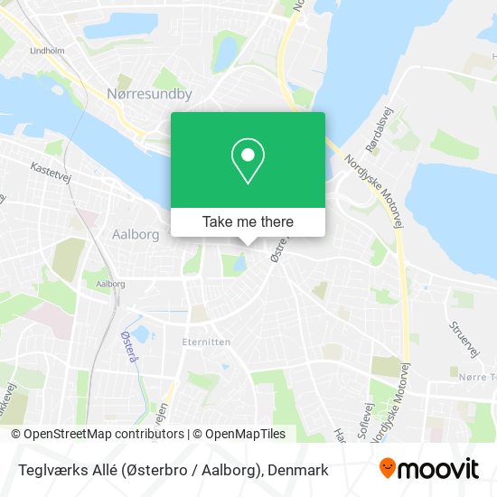 Teglværks Allé (Østerbro / Aalborg) map