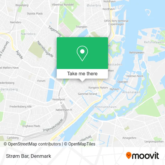 Strøm Bar map
