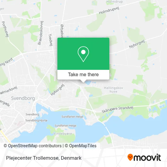 Plejecenter Trollemose map