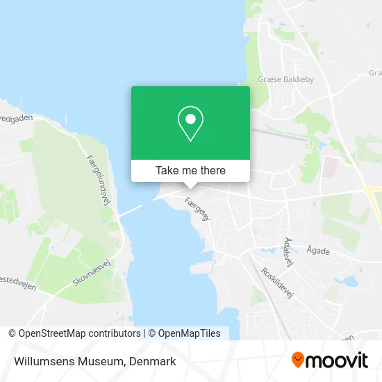 Willumsens Museum map