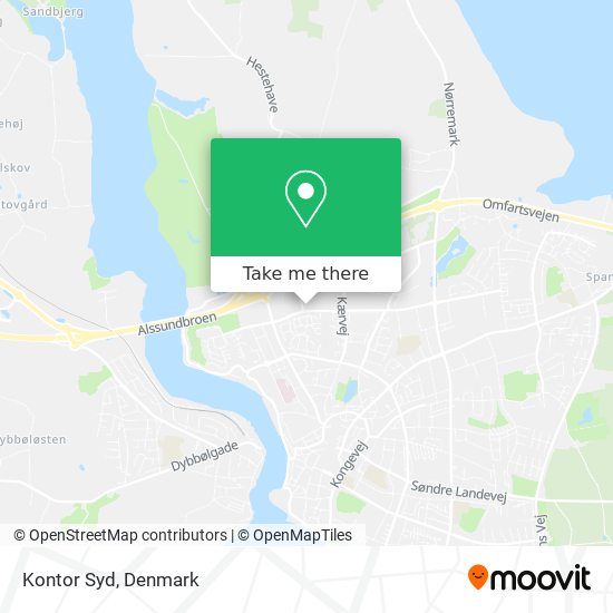 Kontor Syd map