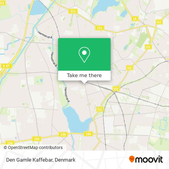 Den Gamle Kaffebar map