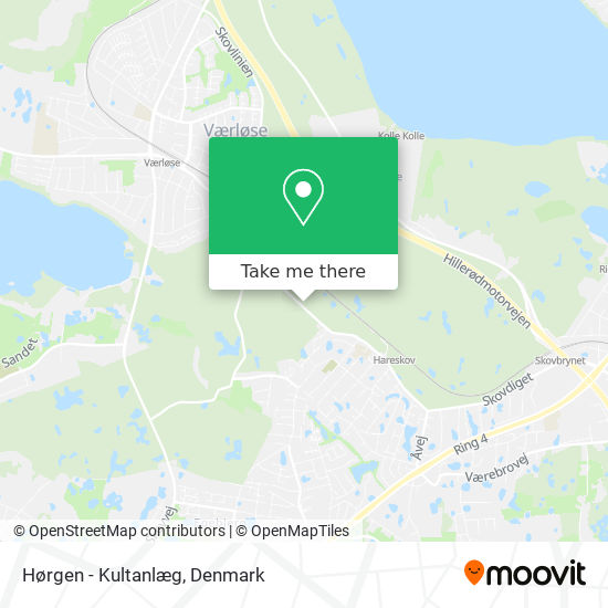 Hørgen - Kultanlæg map
