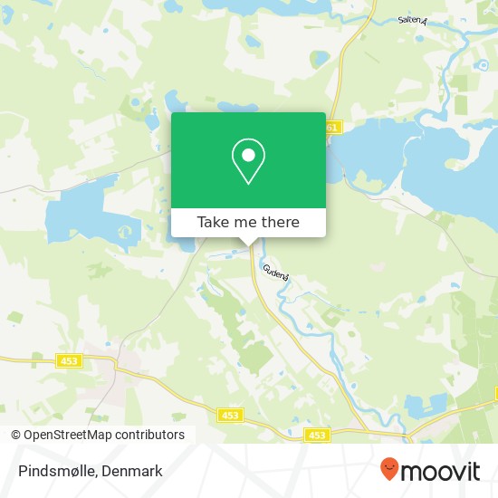 Pindsmølle map