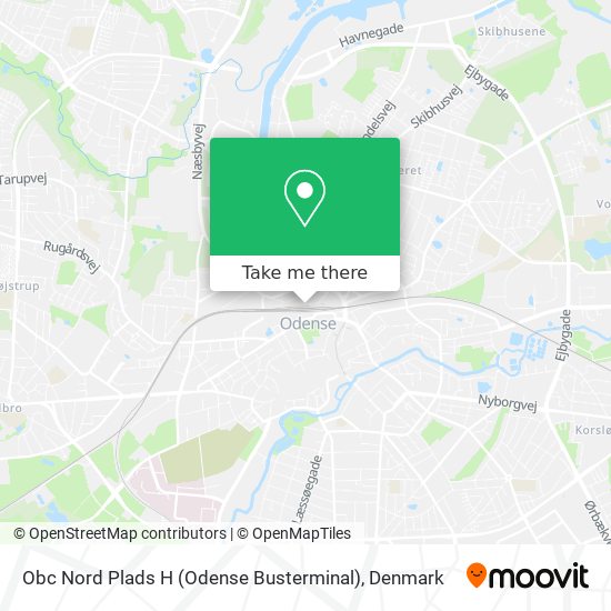 Obc Nord Plads H (Odense Busterminal) map