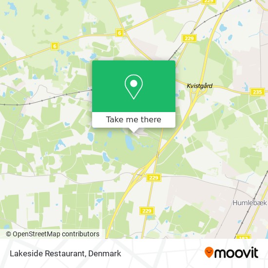 Lakeside Restaurant map
