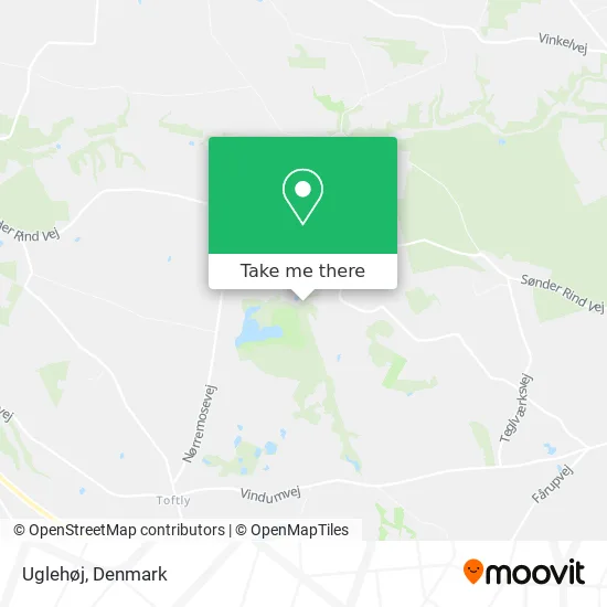 Uglehøj map