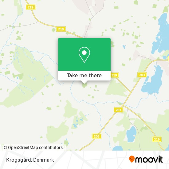 Krogsgård map