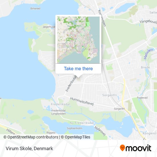 Virum Skole map