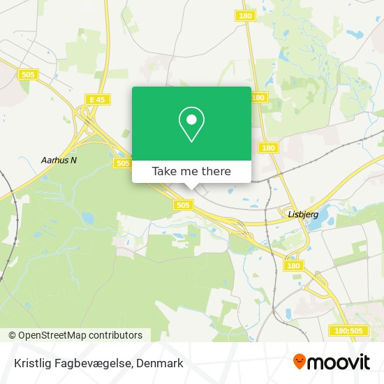 Kristlig Fagbevægelse map