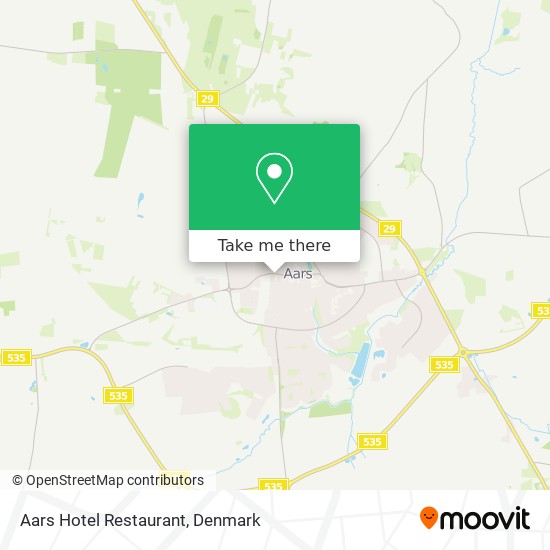 Aars Hotel Restaurant map