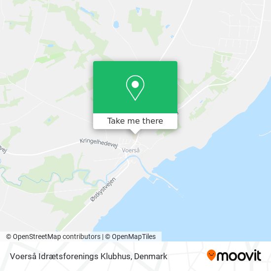 Voerså Idrætsforenings Klubhus map